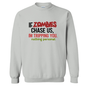 If Zombies Chase Us Crew