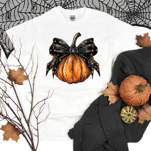 PREORDER: Pumpkin Bow Graphic Tee