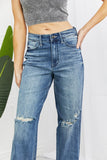 FK Becka Mid Rise Straight Jeans