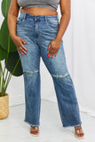 FK Becka Mid Rise Straight Jeans