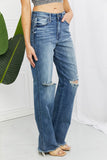 FK Becka Mid Rise Straight Jeans