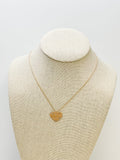 PREORDER: Mama Gold Rhinestone Heart Necklace