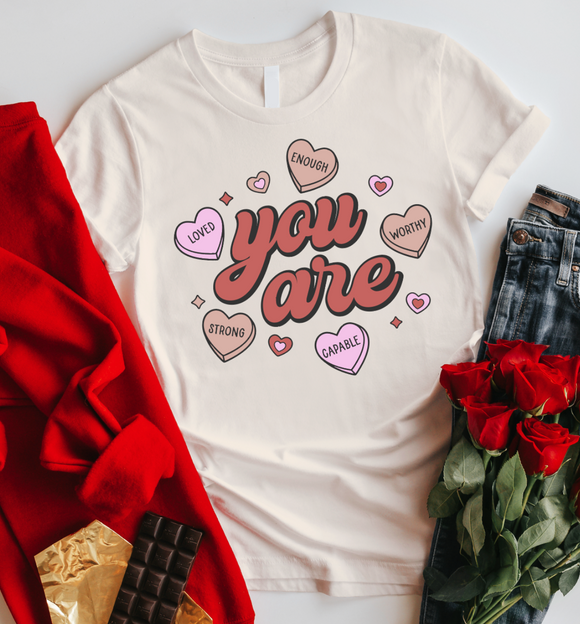 ET You Are Enough Valentine's T-shirt