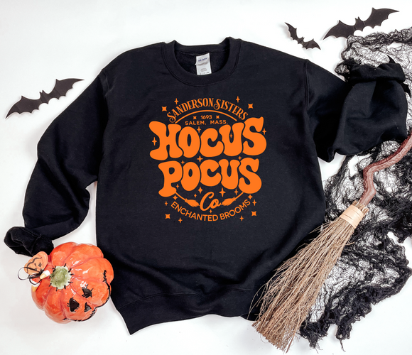 Hocus Pocus Co. (BLACK SWEATSHIRT)