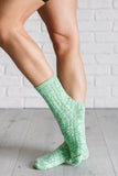 Sweet Heathered Scrunch Socks Set of 3 Pairs