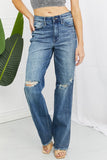 FK Becka Mid Rise Straight Jeans