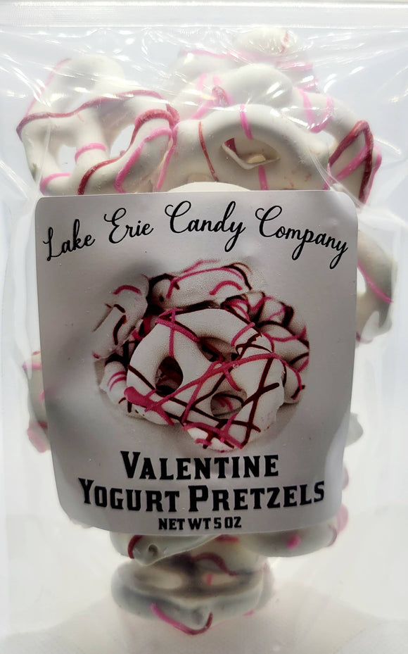 Valentine Yogurt Pretzels