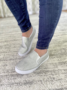 Four Seasons Silver Glitter Sneaker