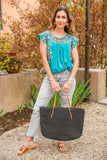 Beach Bag In Black