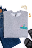 PREORDER: Embroidered Easter Truck Sweatshirt