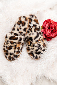 Girls Night In Animal Print Slippers