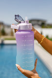 Happy Hydrations Water Bottles Purple