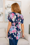 Hello Hummingbird Floral Top