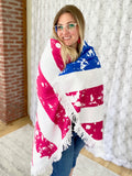 American Flag Beach Towel