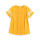 Very Varsity Tee in Yellow