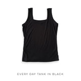 Every Day Tank in Black