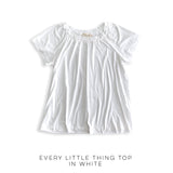 Every Little Thing Top in White