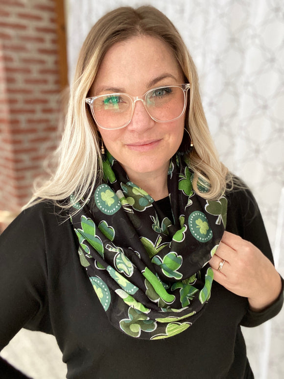 Wrapped in Clover Scarf