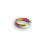 Rainbow Spinner Anxiety Ring
