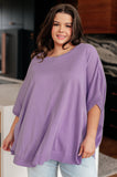 Lilac Whisper Dolman Sleeve Top