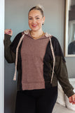 Mixed Emotions Color Block Hoodie