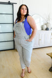 Railroad Stripe Overalls