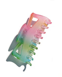 Rainbow Jelly Claw Clip Set of 4