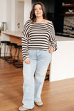 Self Assured Striped Sweater