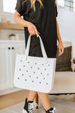 Waterproof Tote Bag in White