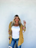 PREORDER: Crochet Sleeve Cardigan in Five Colors